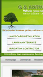 Mobile Screenshot of ganthonylandscape.com